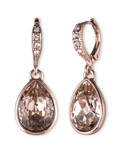 givenchy earrings rose|givenchy diamond earrings.